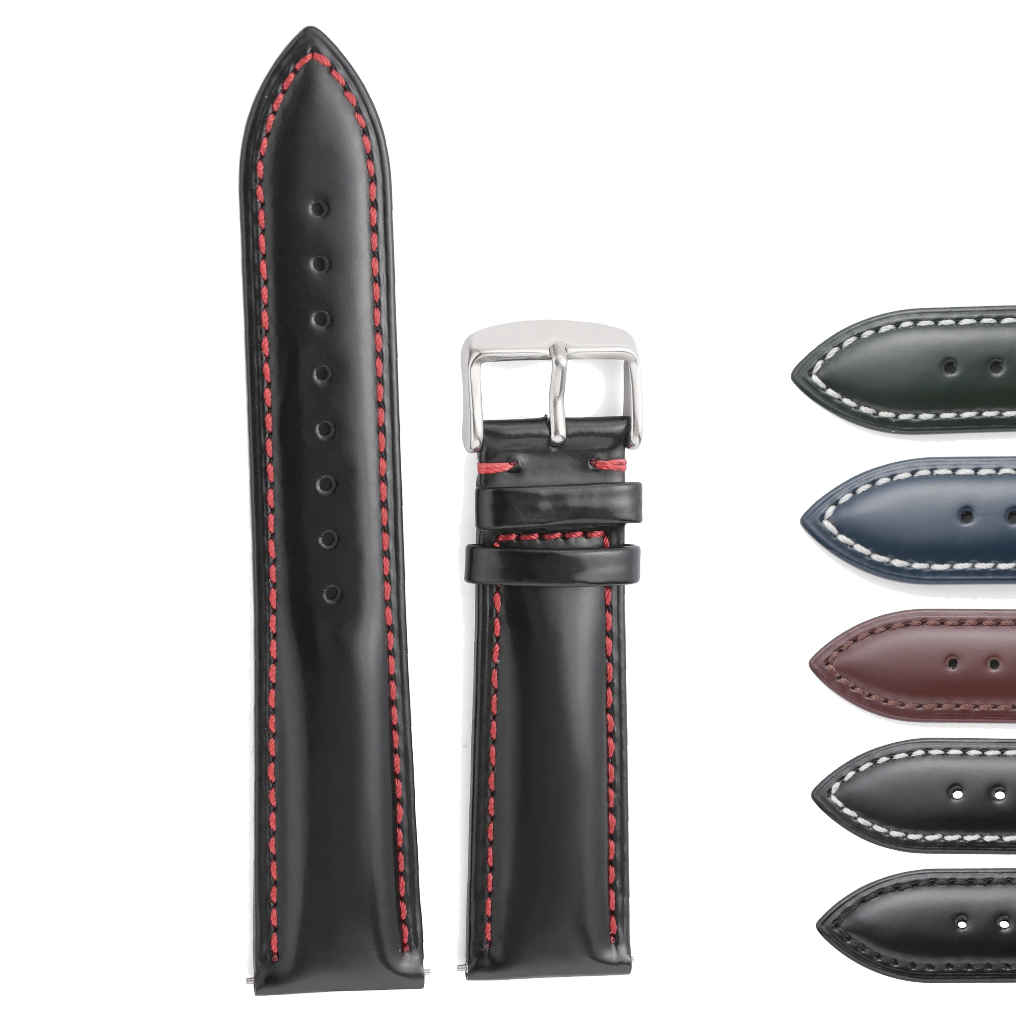 Halifax Watch Bands - Japanese Cordovan Leather