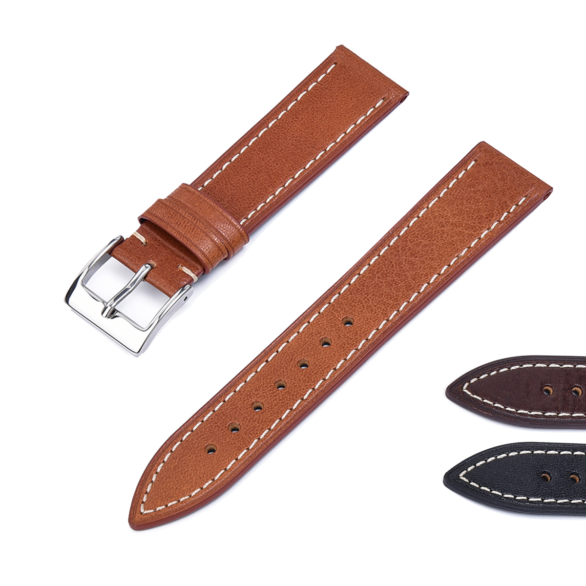 Halifax Watch Bands - Vegetable-Tanned Leather