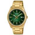 Casio Classic - MTP-1302 Gold-Tone Green Dial