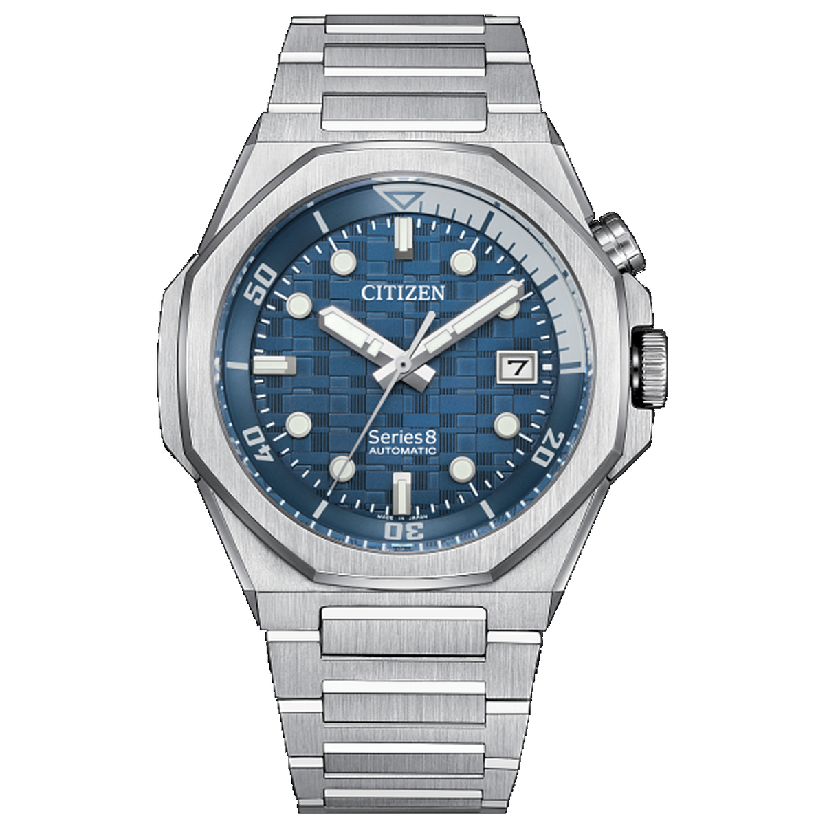 Citizen Série 8 - 890 Automatique - Cadran Bleu 