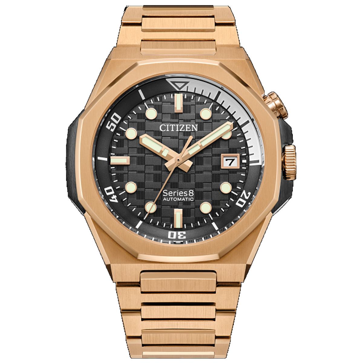 Citizen gold automatic watch hot sale