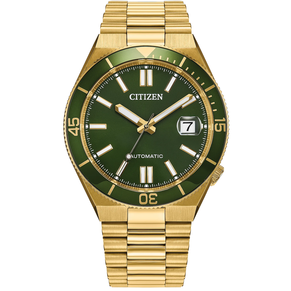 ਸਿਟੀਜ਼ਨ ਆਟੋਮੈਟਿਕ - 'TSUYOSA' - ਪੀਲਾ ਡਾਇਲ