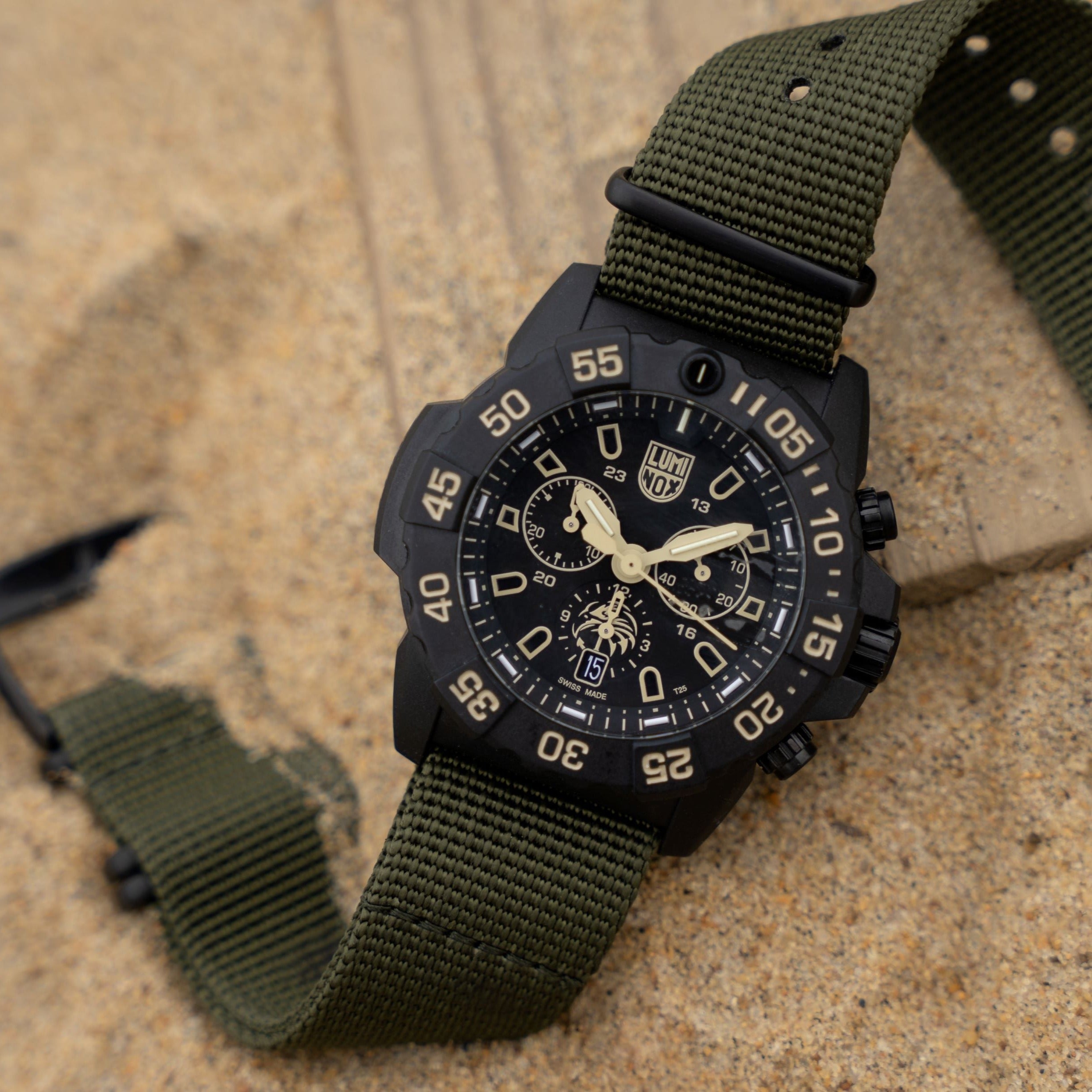 Luminox Navy Seal Chronograph Watch - 3590.NSF.SET
