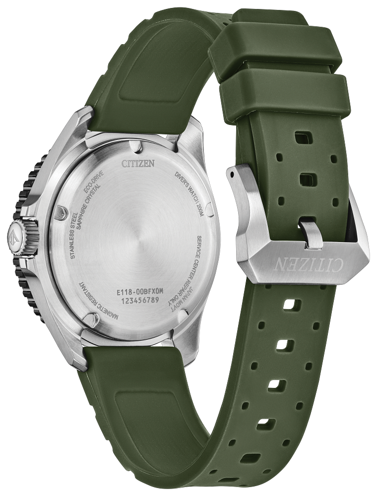 ਸਿਟੀਜ਼ਨ ਈਕੋ-ਡਰਾਈਵ - ਪ੍ਰੋਮਾਸਟਰ 36mm ਡਾਈਵਰਸ - ਕਾਲਾ