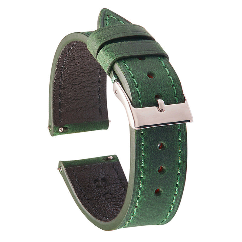 Halifax Watch Bands - Vintage Crazy Horse Leather