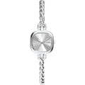 Skagen SKW3197 Mellem Micro silver bangle watch, front view