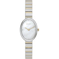 Skagen SKW3198 Anita Oval gold two-tone mother-of-pearl watch, front view