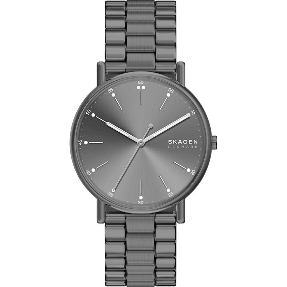 Skagen SKW6951 Signatur gunmetal steel watch, front view