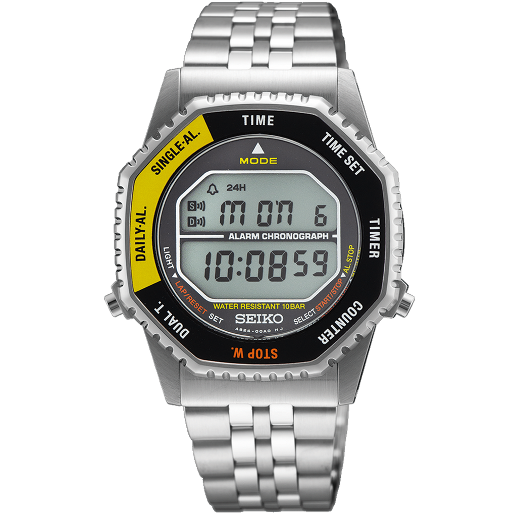 Seiko Watch - Digital -'Rotocall' 1980's Recraft