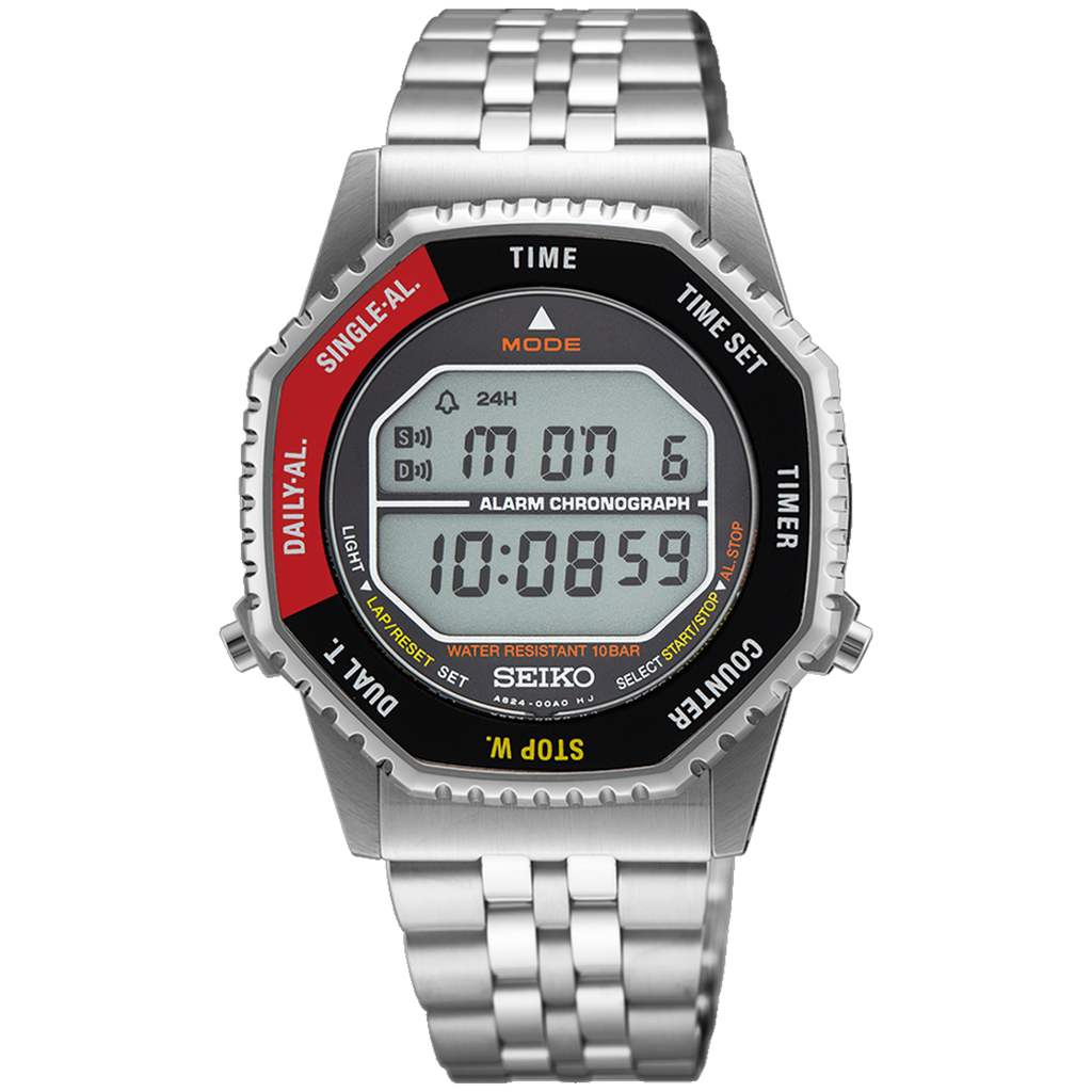 Seiko Watch - Digital - 'Rotocall' 1980's Recraft