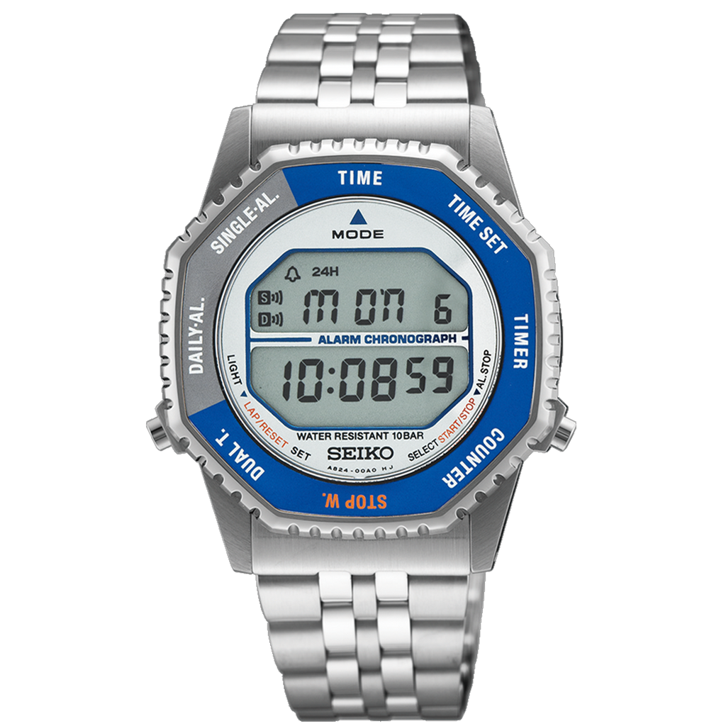 Seiko Watch - Digital - 'Rotocall' 1980's Recraft