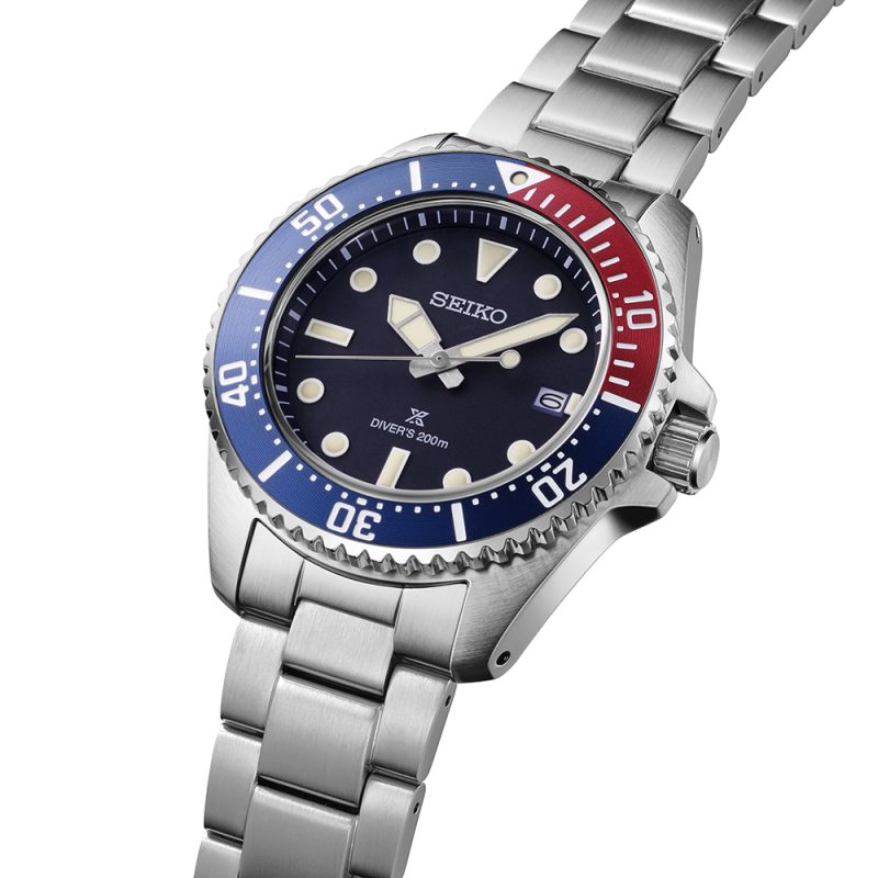 Seiko prospex men's solar stainless steel bracelet watch on sale