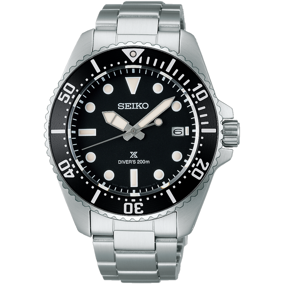 Seiko Prospex - Solar Dive Watch - Black Dial