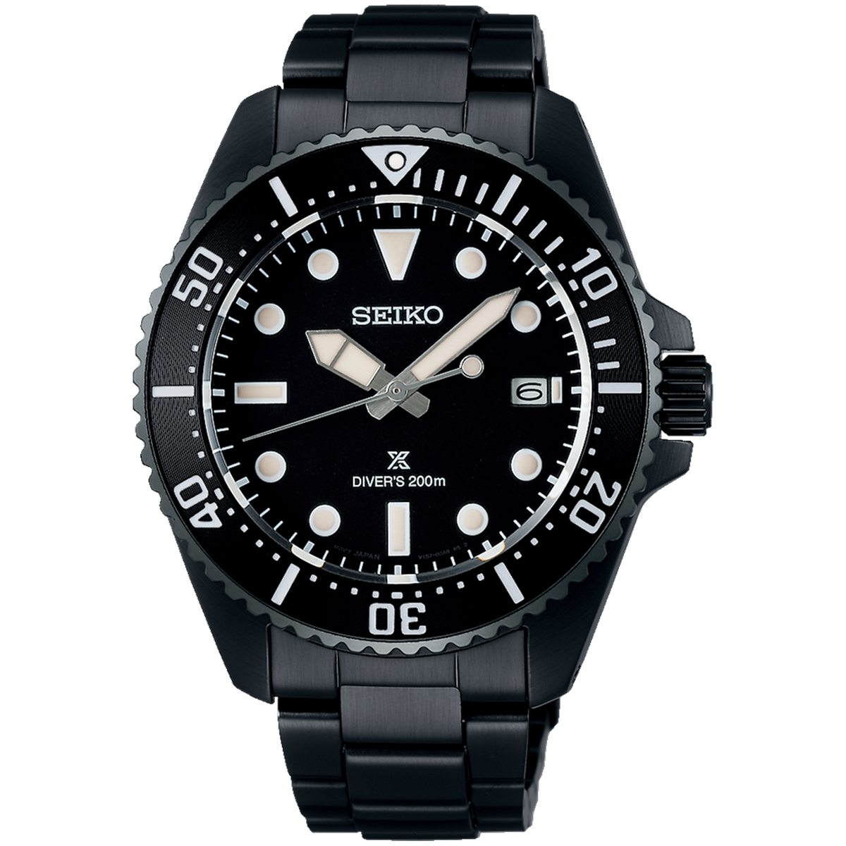 Seiko Prospex - Solar Dive Watch - Black Out