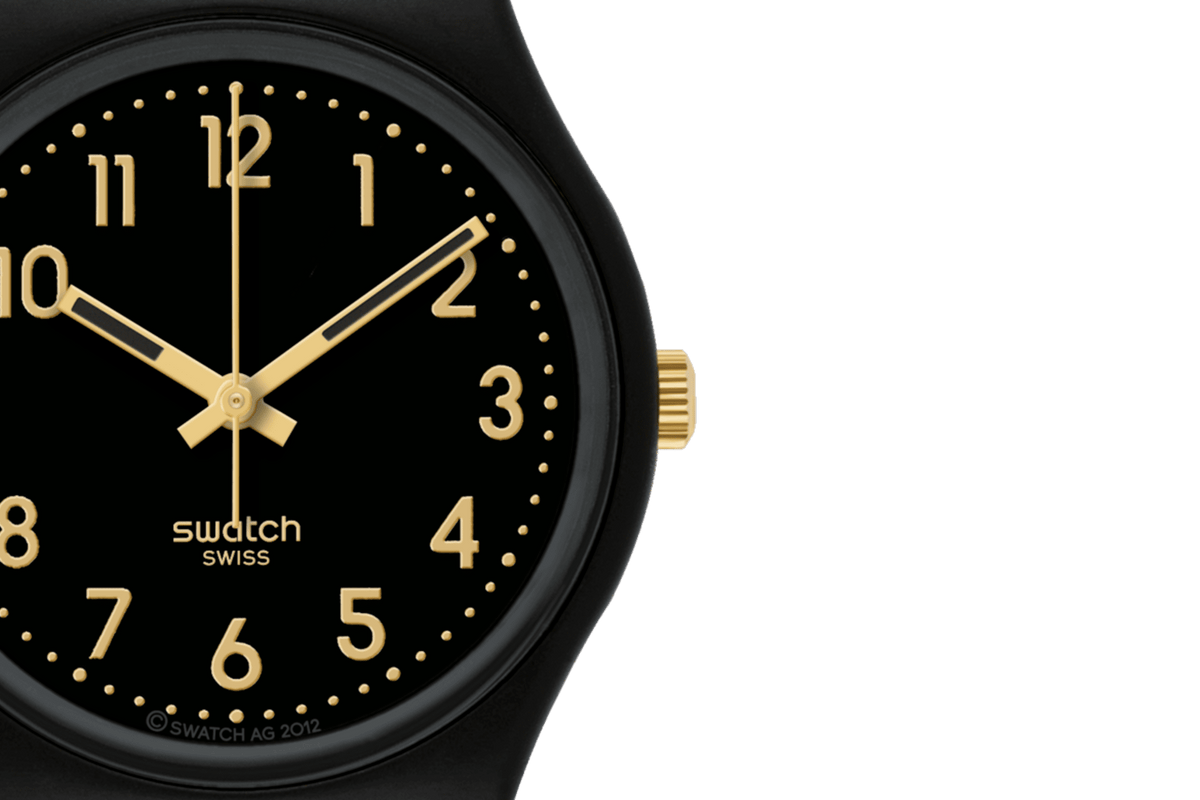 Swatch Watch 34mm - Golden Tac