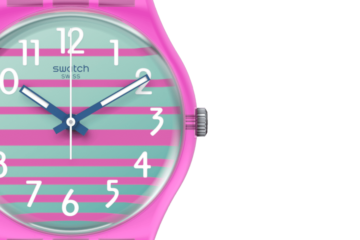Swatch Watch 34mm - Electrifying Summer