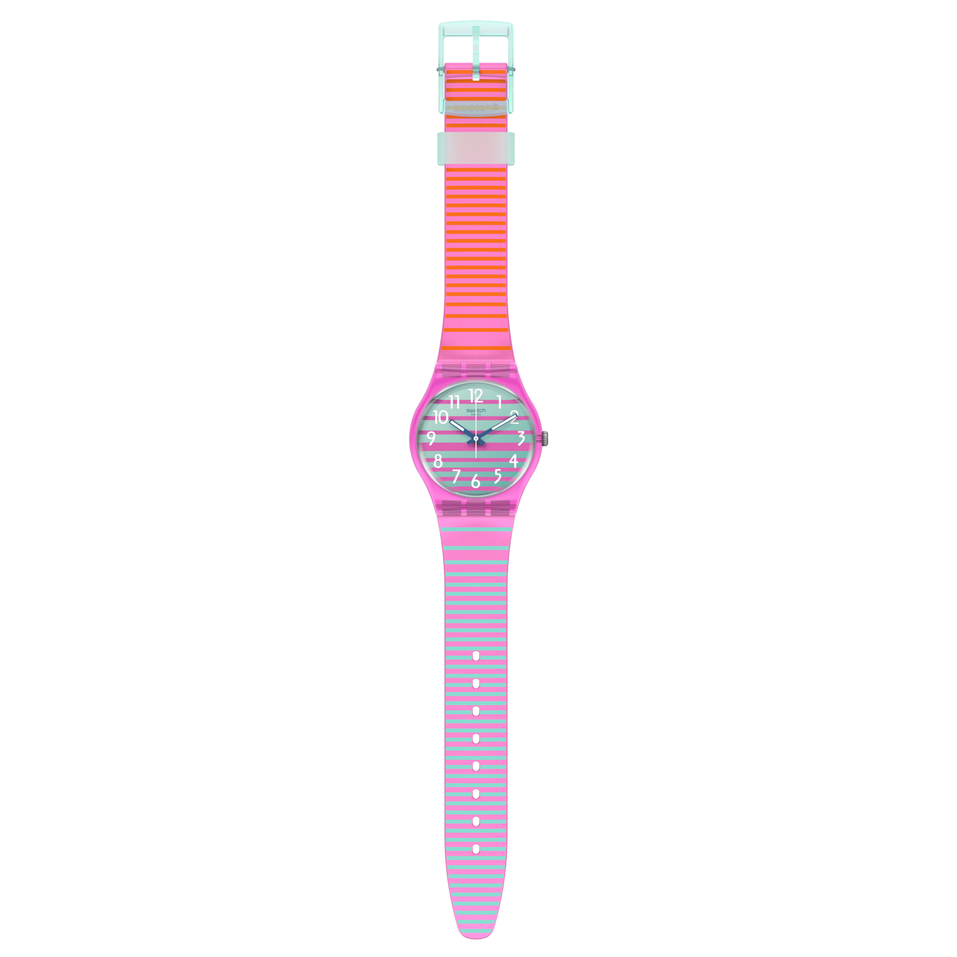 Pink 2025 swatch watch