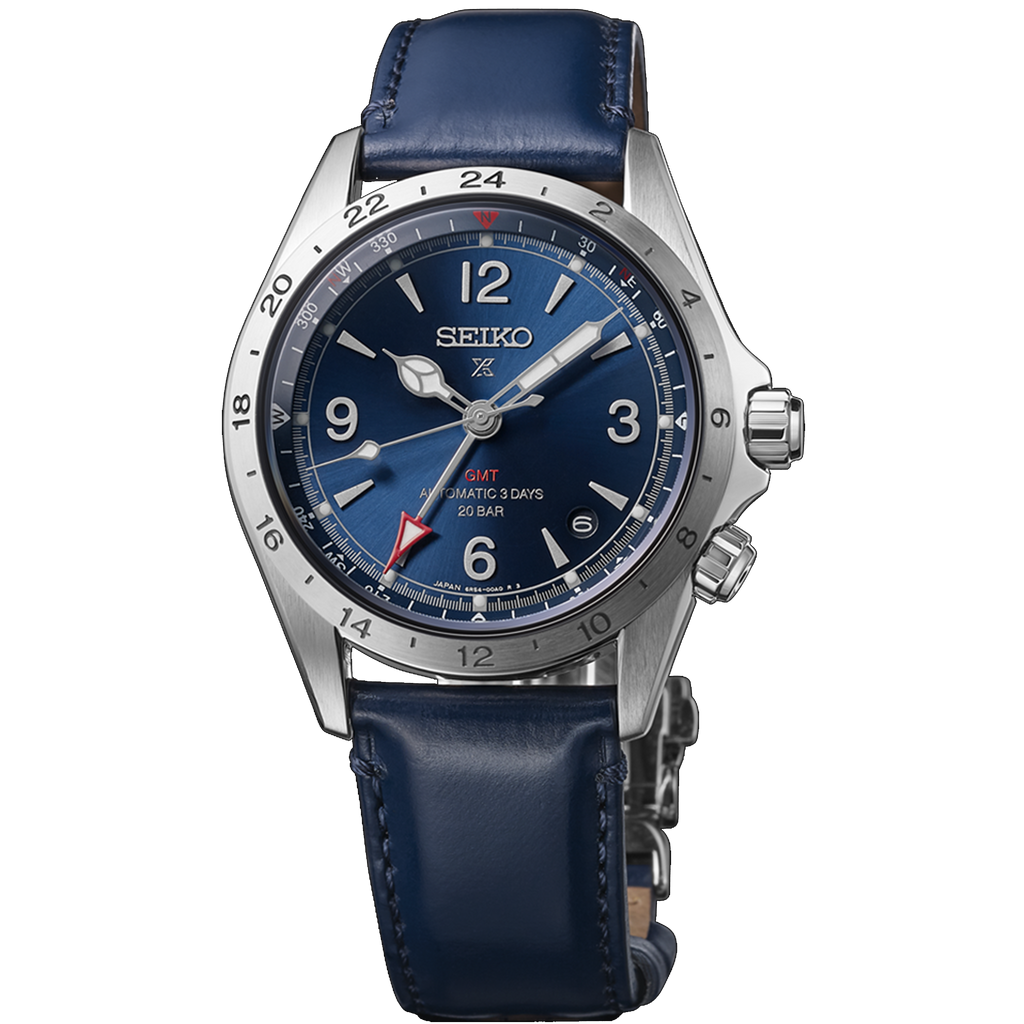 Seiko PROSPEX Alpinist GMT - Blue Dial SPB377J1