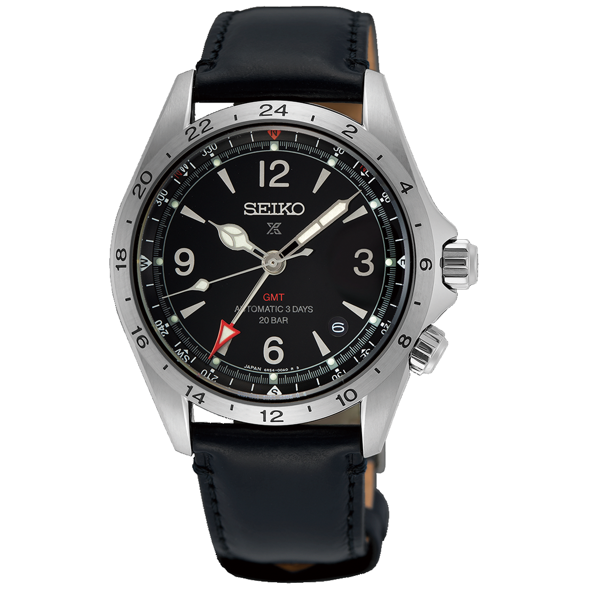 Seiko PROSPEX Alpinist GMT - Black Dial SPB379J1