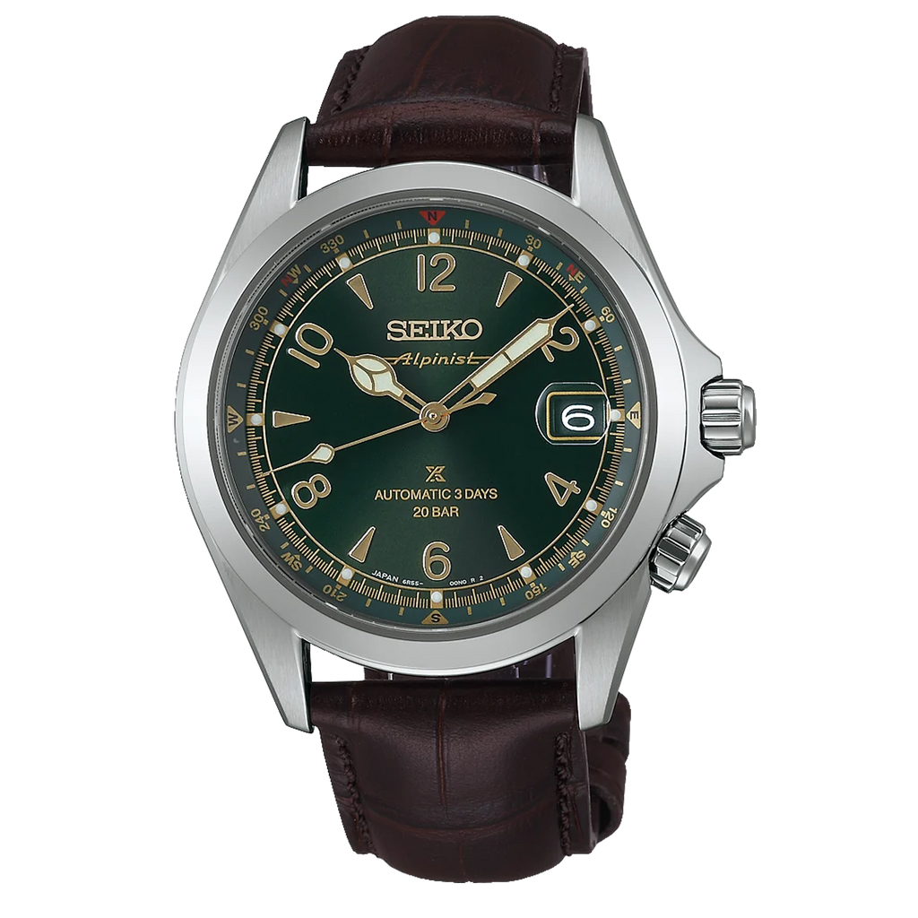 Seiko PROSPEX Alpinist GMT - Cadran bleu 