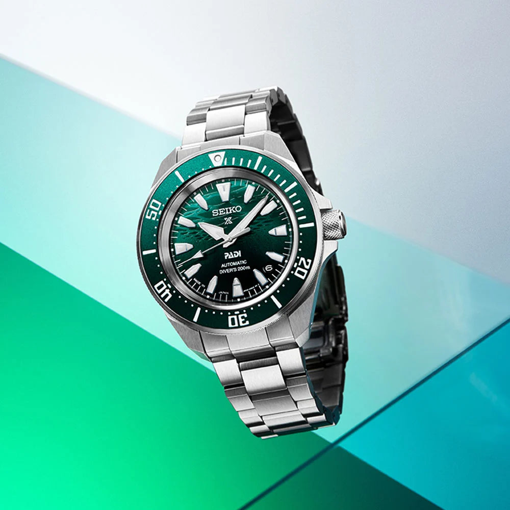 Seiko PROSPEX Samurai - Green Dial SRPL53K1 PADI