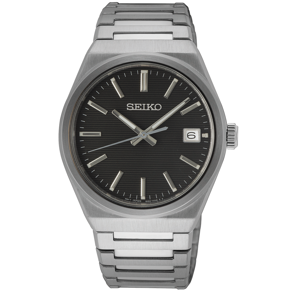 Seiko Watch - Black Dial