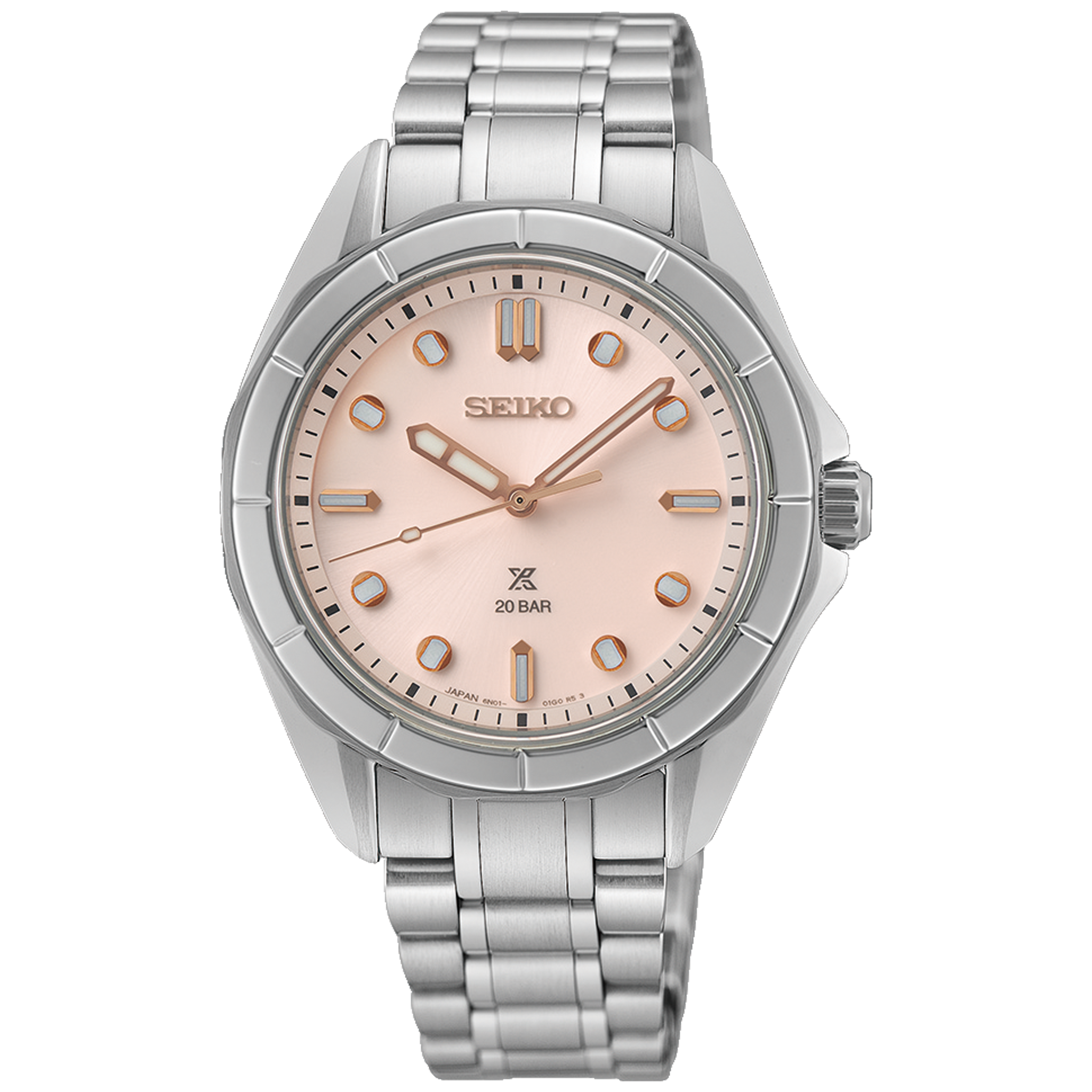 Montre Seiko - Cadran noir 