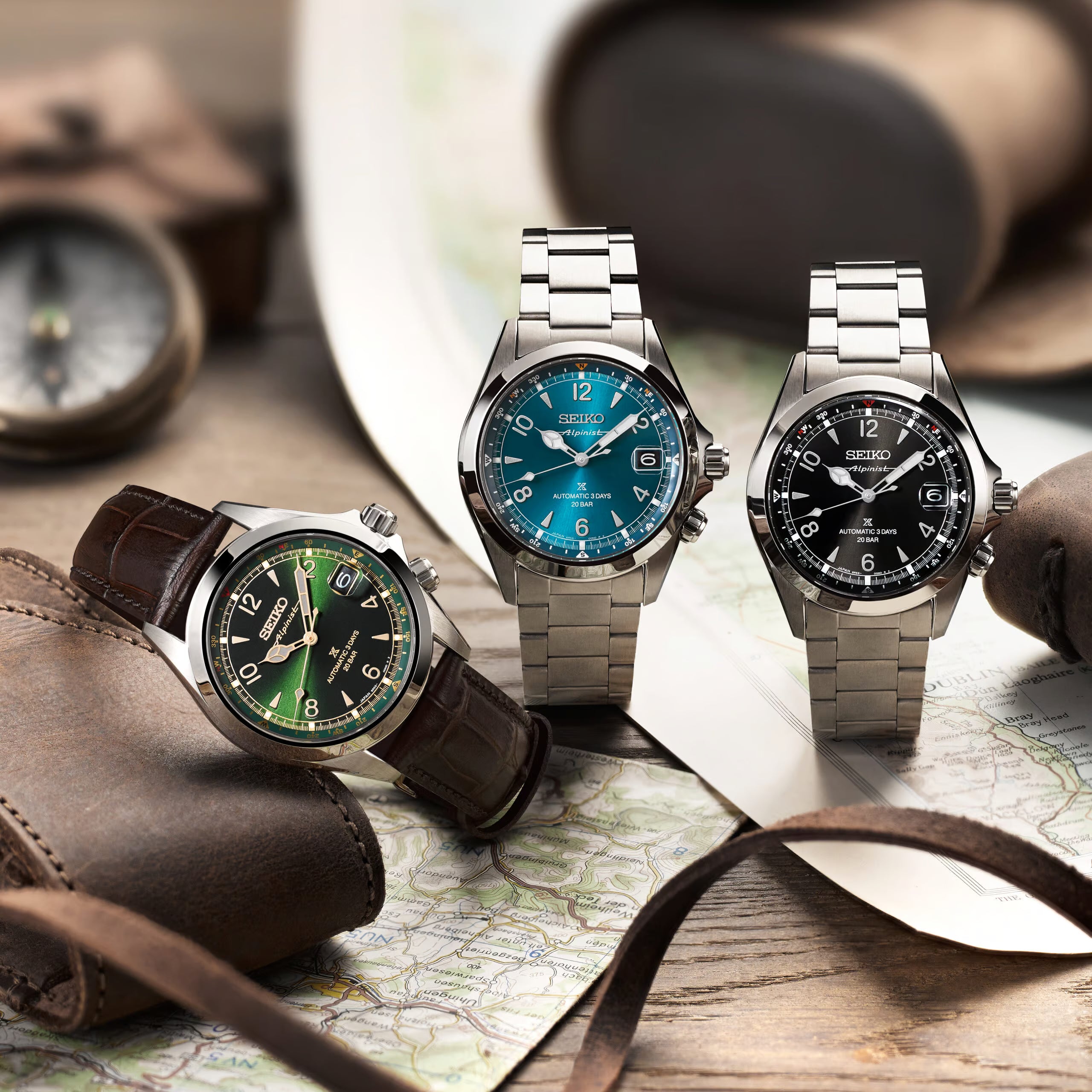 Seiko PROSPEX - Alpinist 'Classic Pine' Green