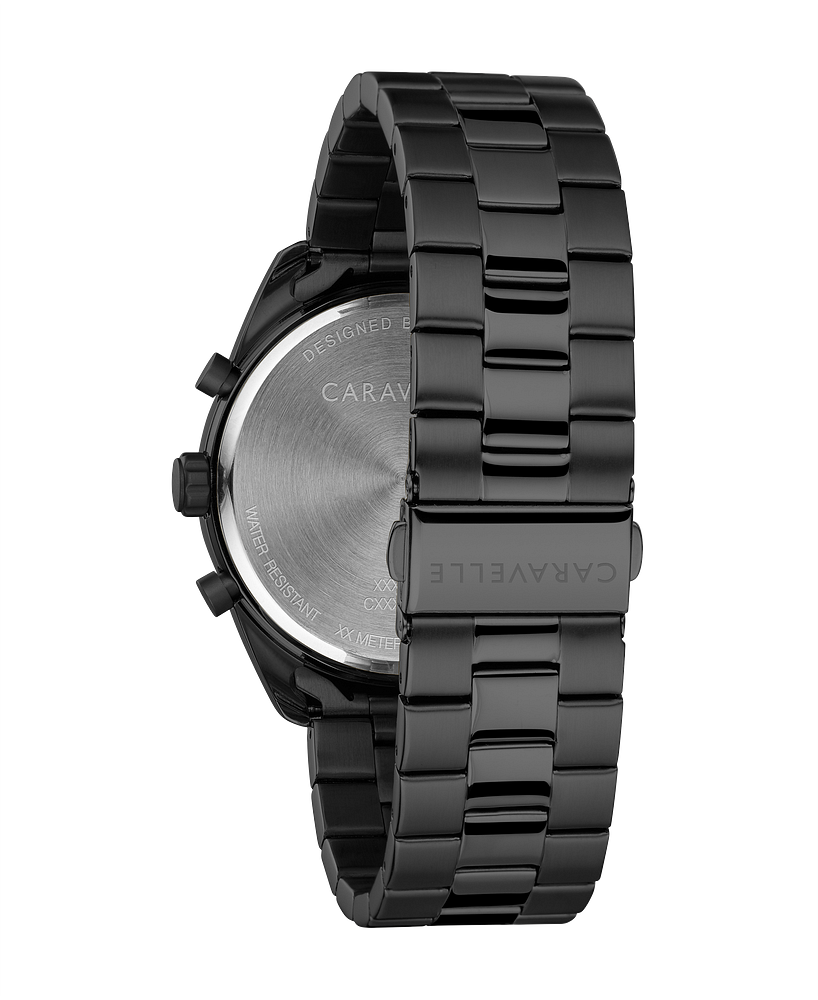 Caravelle Sport - Cadran noir 44 mm noir