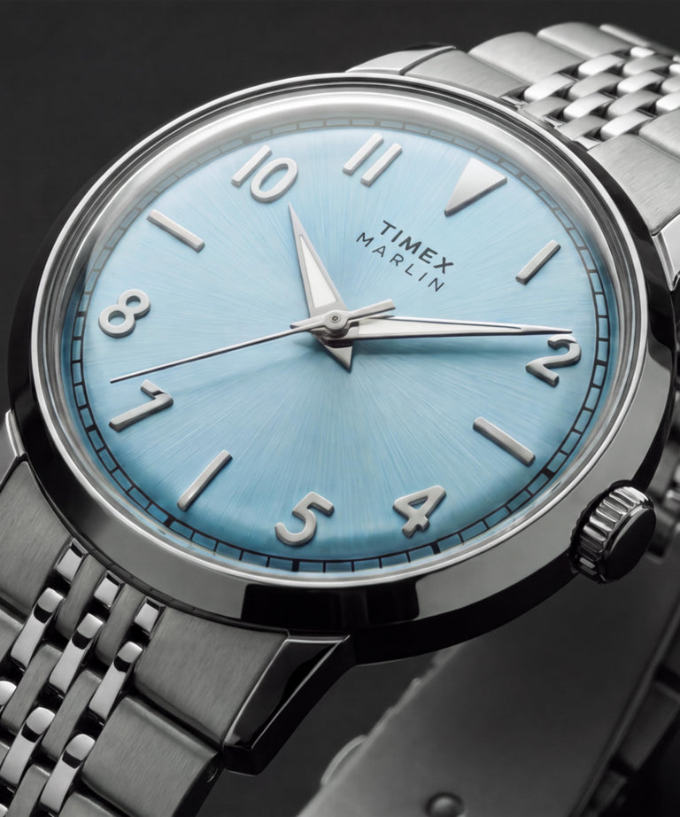 Timex Marlin - 34mm Blue Dial