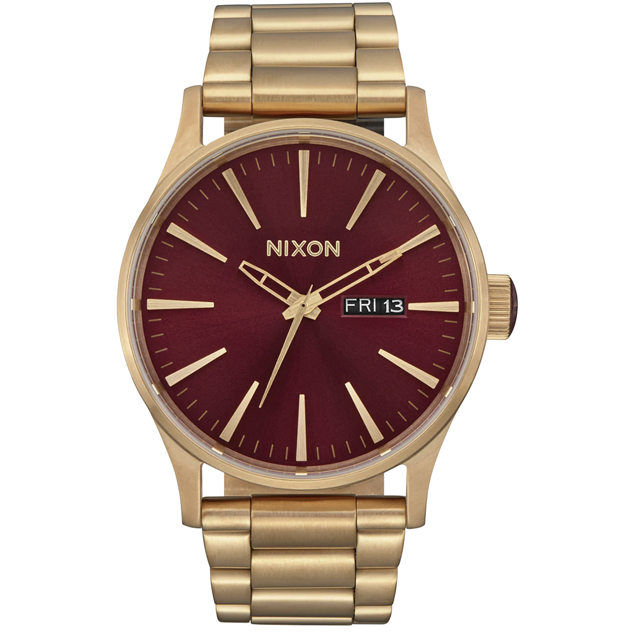 Nixon Sentry SS - Oxblood Sunray/Gold A356-5094