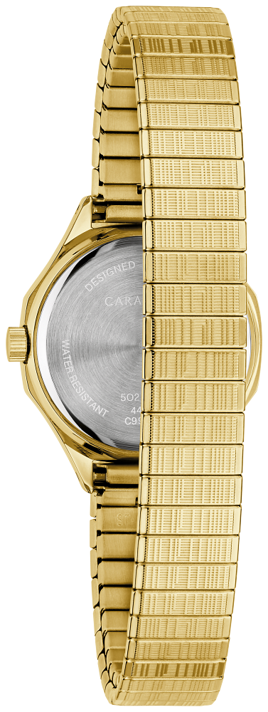 Caravelle Vintage Dress 24mm Silver-Tone Watch 44L268