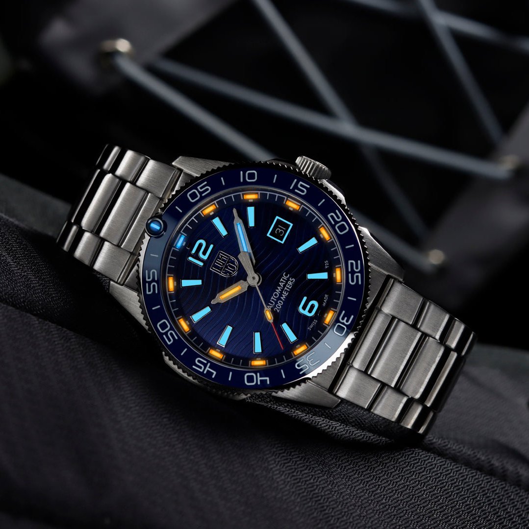 Blue luminox best sale