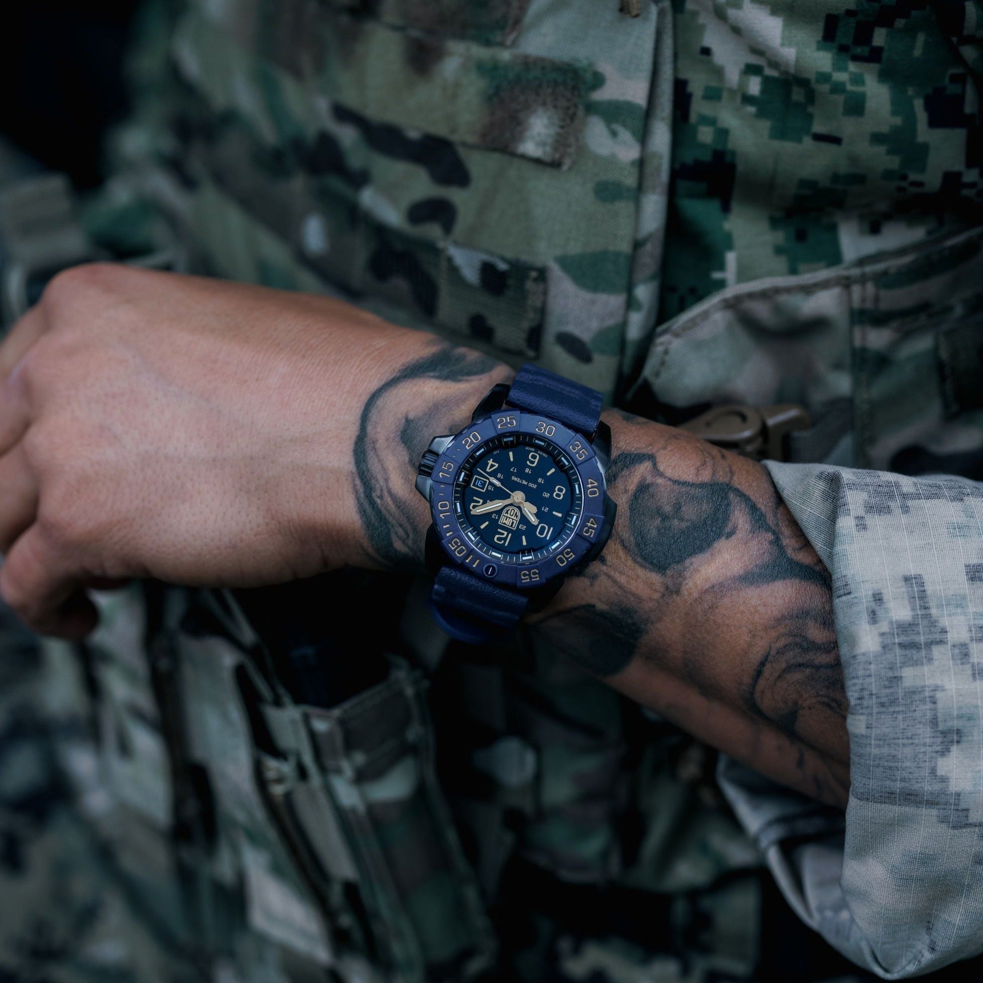 Luminox - Navy Seal Steel 3250 Series - 3255.CB.NSF