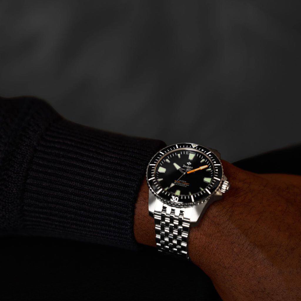 Zodiac - Super Sea Wolf Pro Diver COSC - Black Dial
