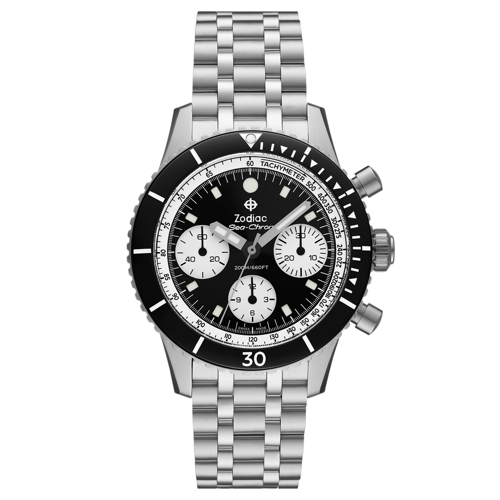 Zodiac - Sea-Chron Automatic Chronograph - Panda