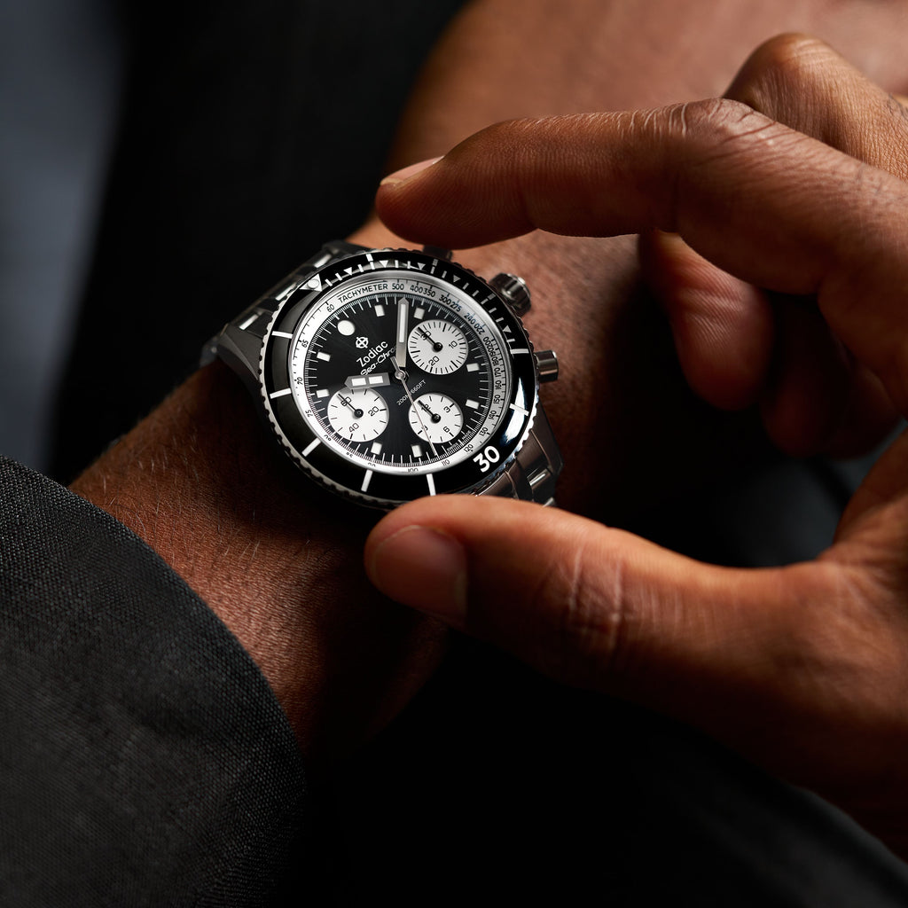 Zodiac - Sea-Chron Automatic Chronograph - Panda