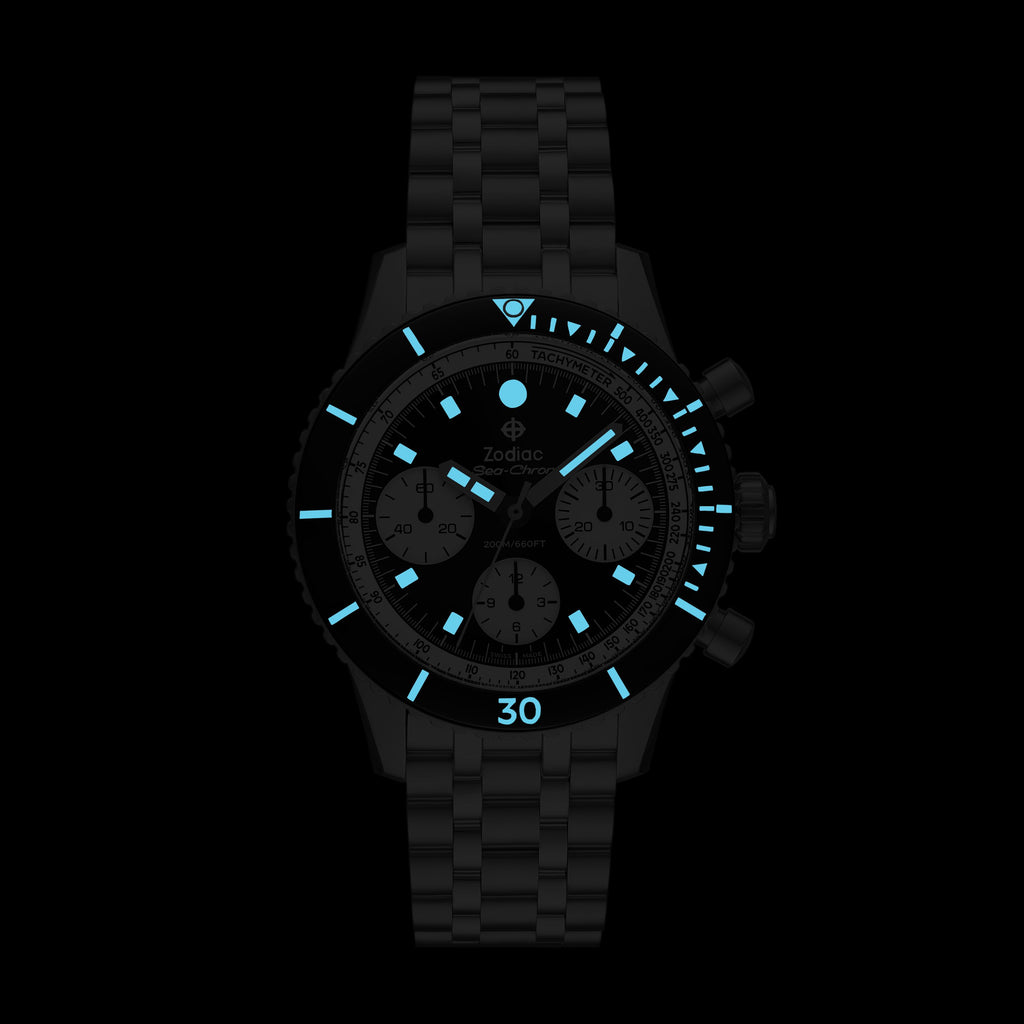 Zodiac - Sea-Chron Automatic Chronograph - Panda
