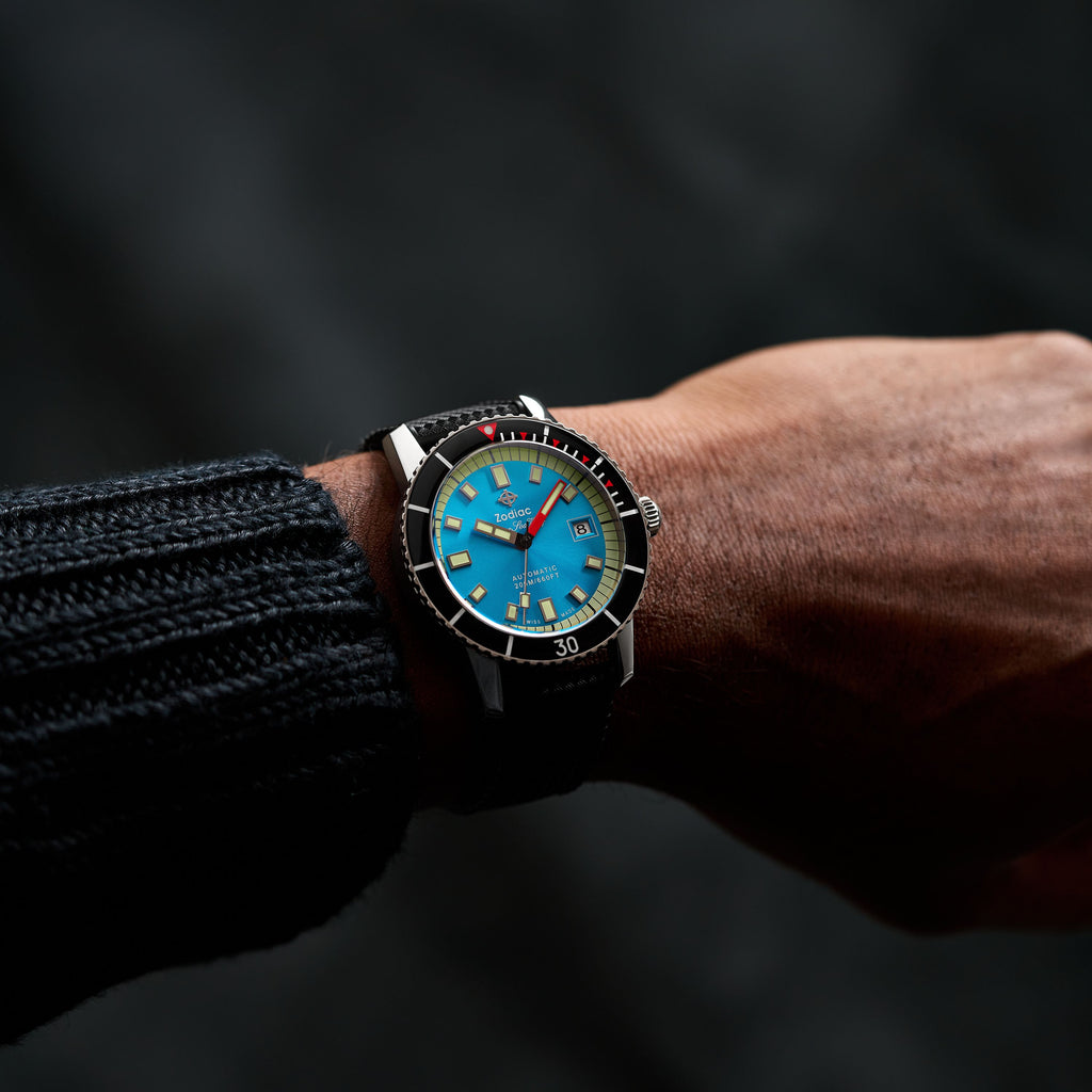 Zodiac - Super Sea Wolf Compression Diver - Blue Dial