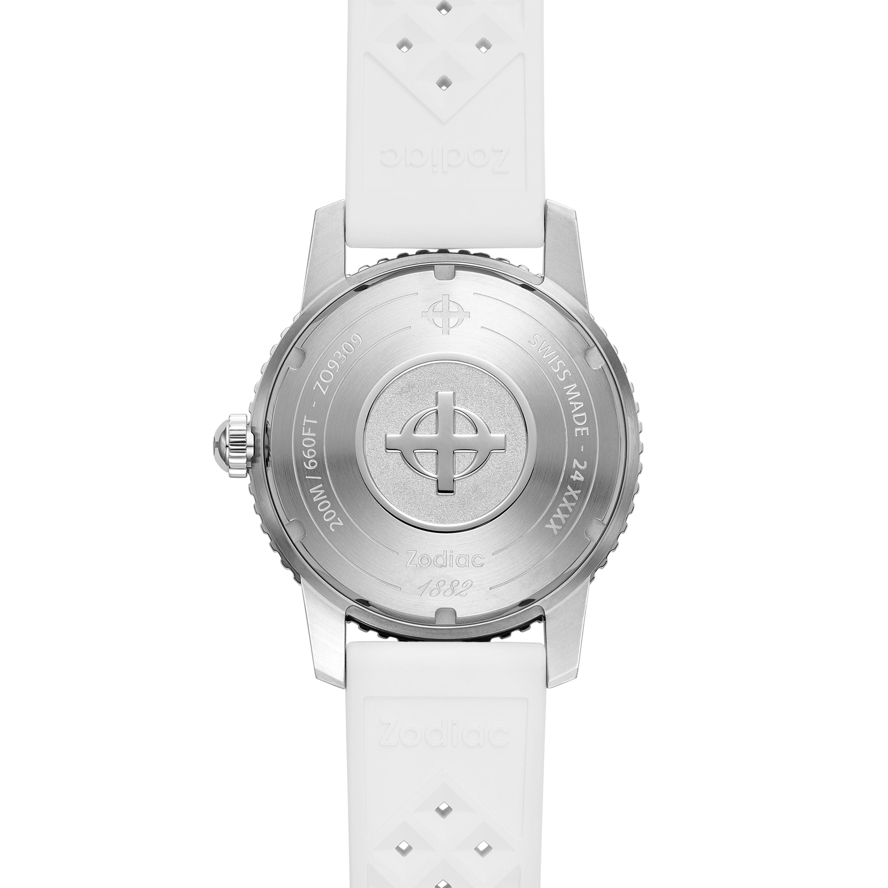 Zodiac - Super Sea Wolf Compression Diver - White Dial