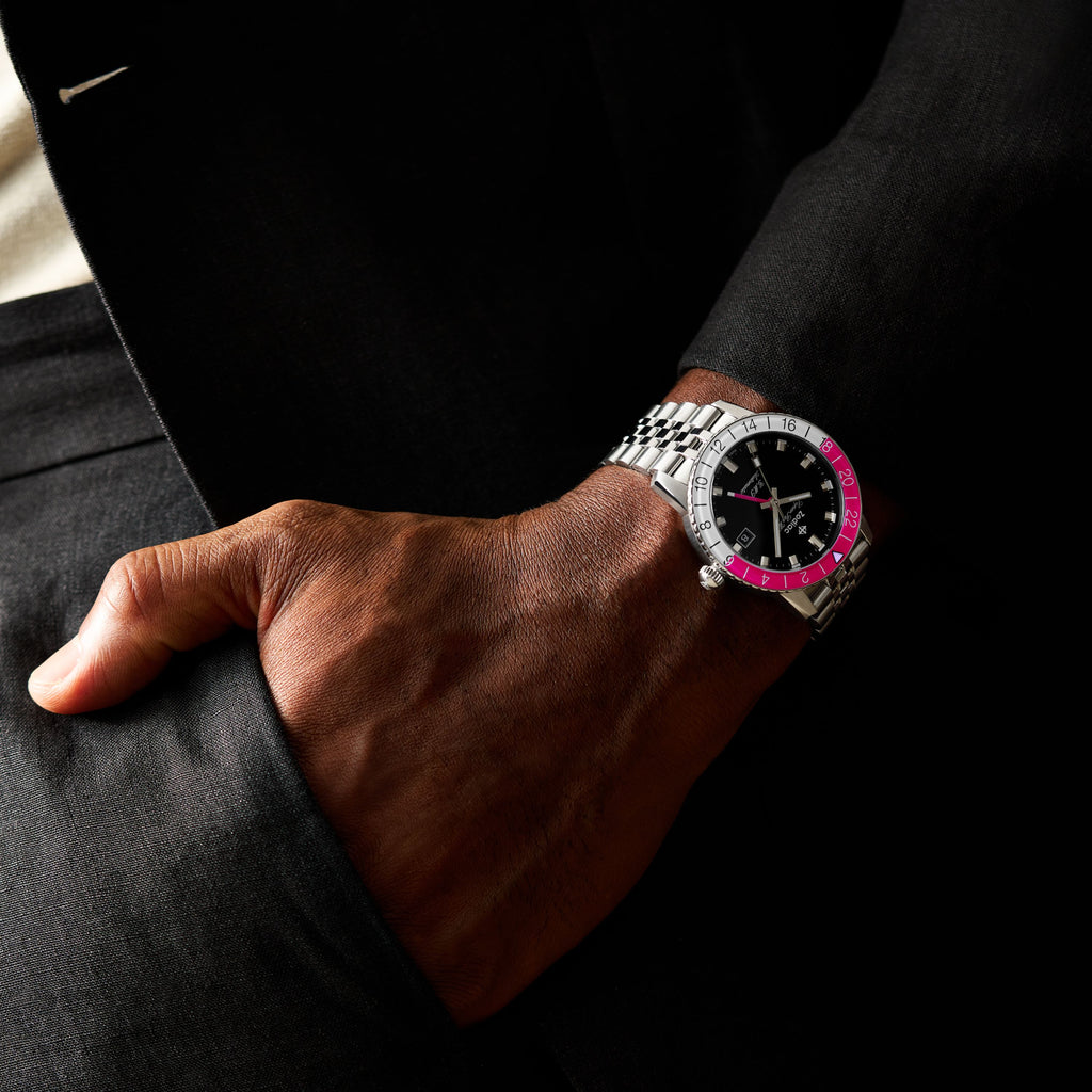 Zodiac - Super Sea Wolf GMT - Black Dial