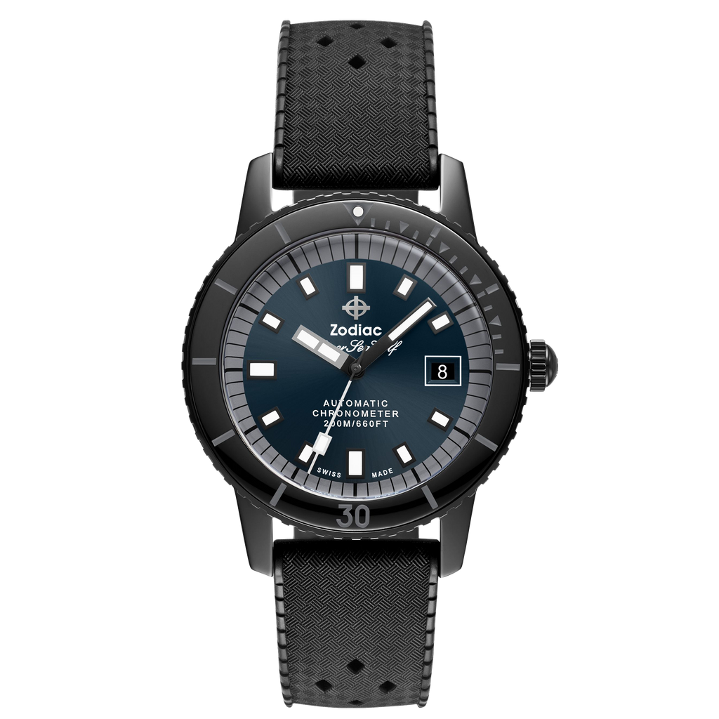 Zodiac - Super Sea Compression Diver - Black Ceramic