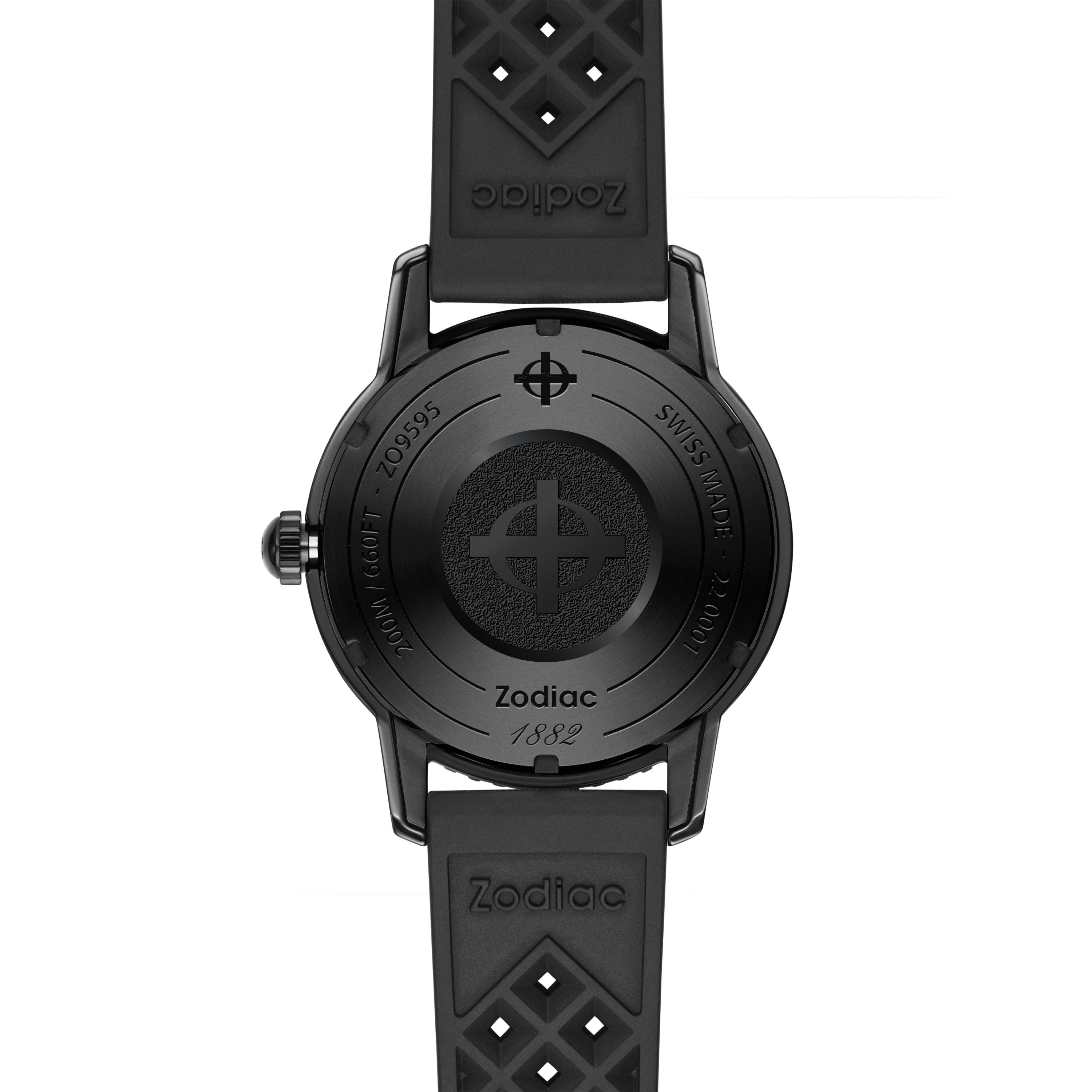 Zodiac - Super Sea Compression Diver - Black Ceramic