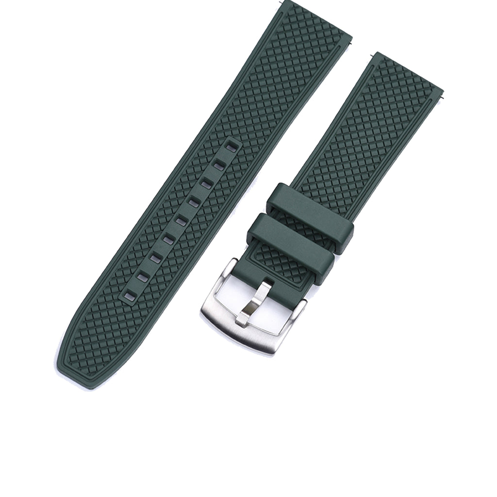 Halifax Watch Bands - Textured FKM Rubber Strap