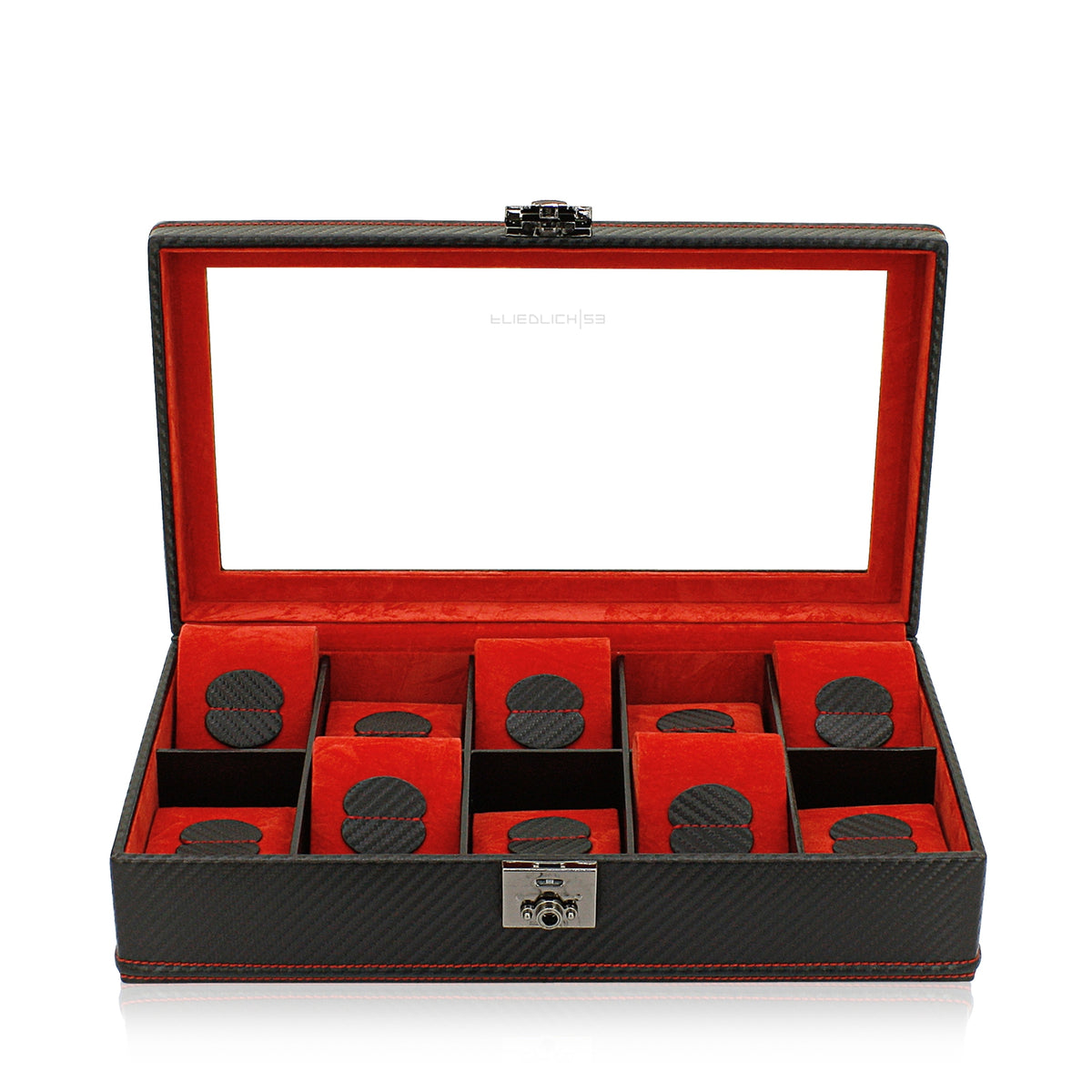 Friedrich23 - Carbon Fiber Look - 10 Watch Box