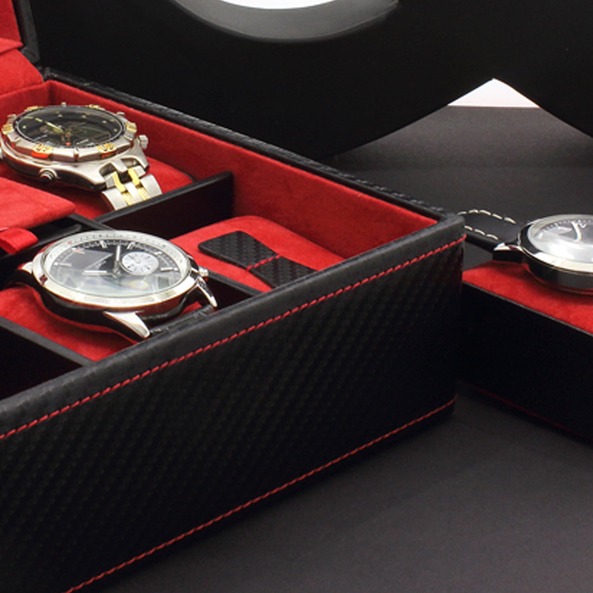 Friedrich23 - Carbon Fiber Look - 10 Watch Box