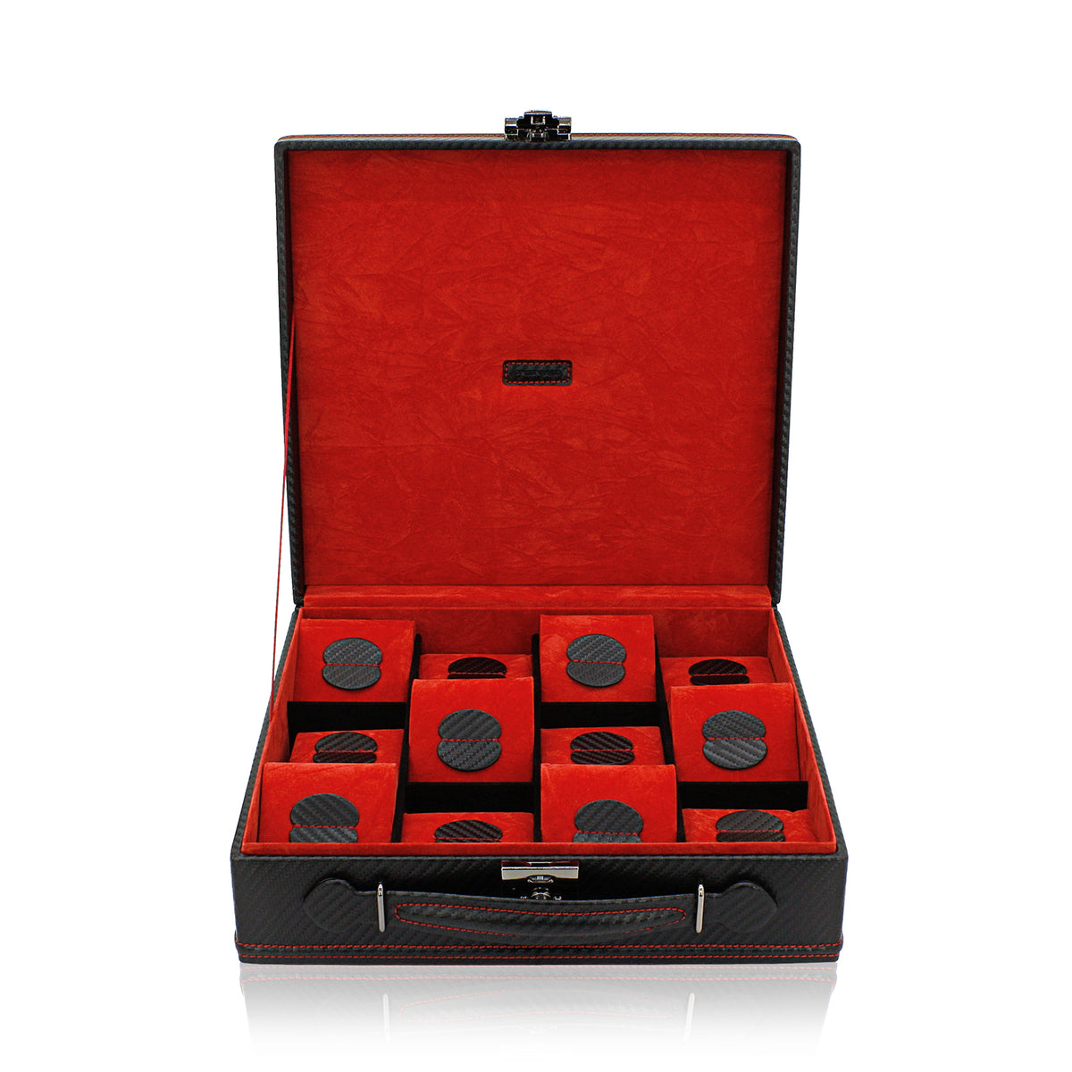 Friedrich23 - Carbon Fiber Look - 12 Watch Box