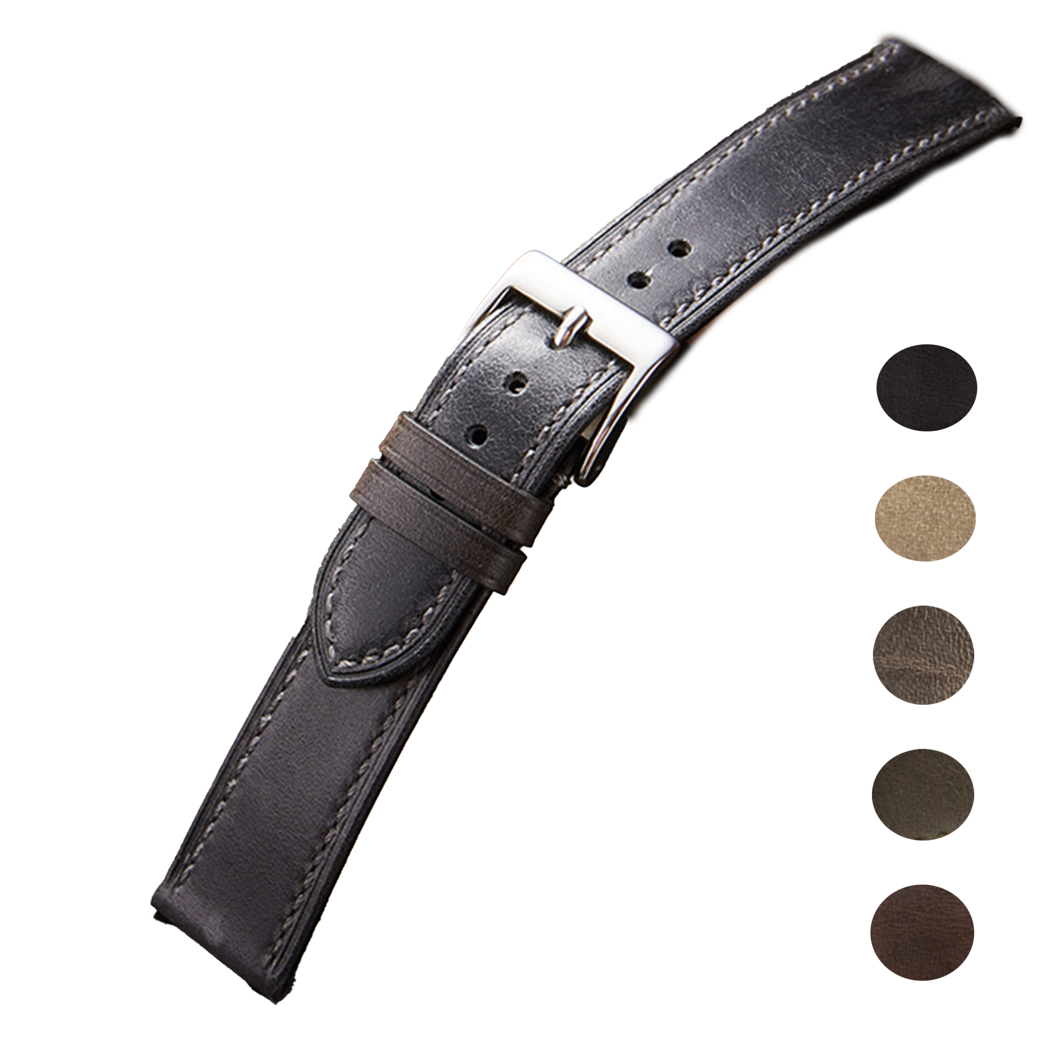 Halifax Watch Bands - Vintage Oiled Leather