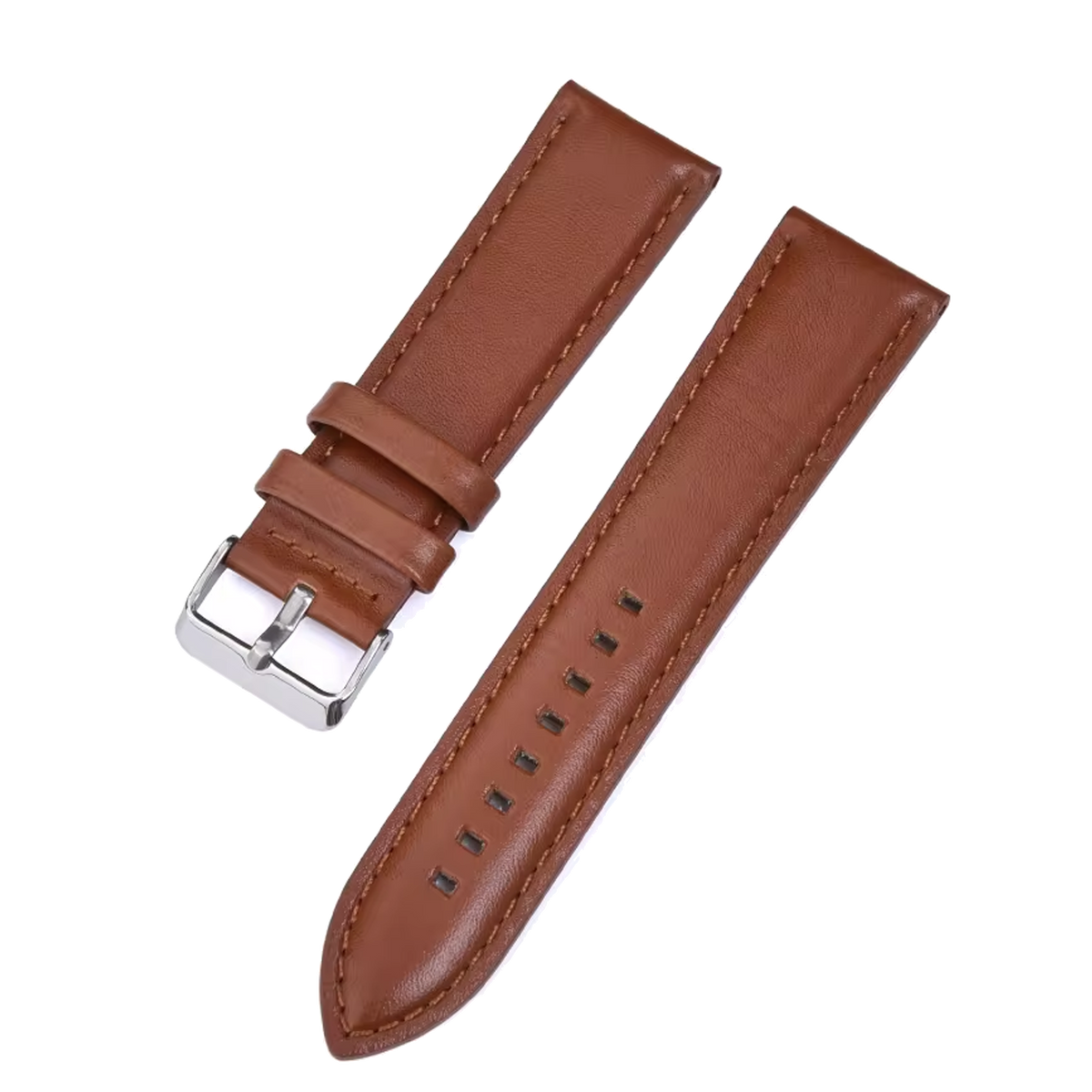 Halifax Watch Bands - Padded Stitched Leather