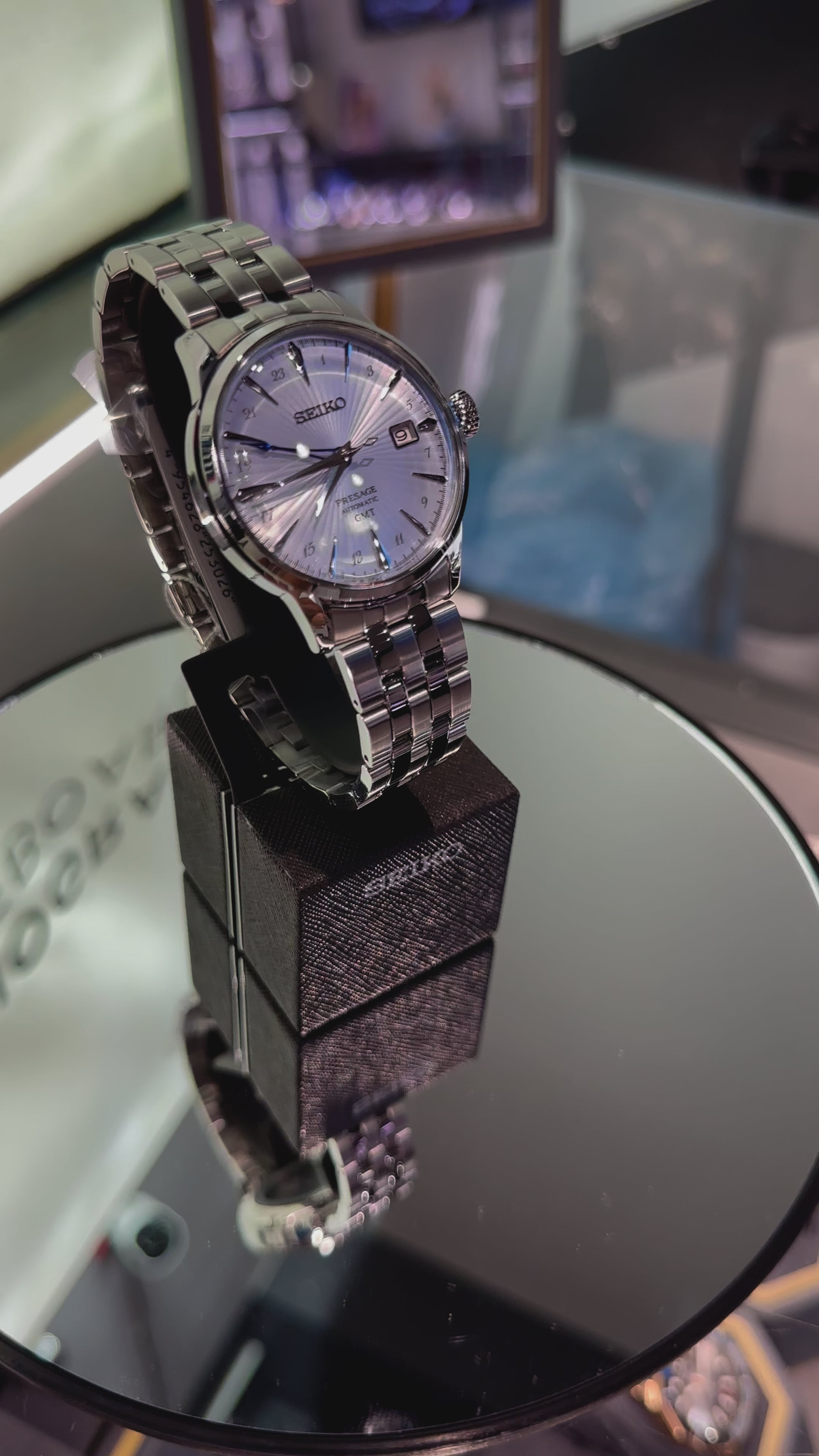 Seiko Presage - Cocktail Time GMT - Skydiving